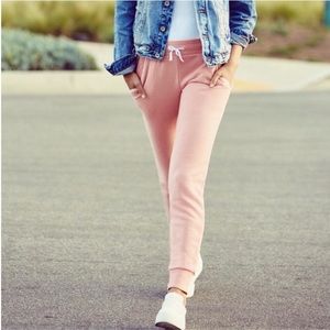 Fabletics pink sweatpants